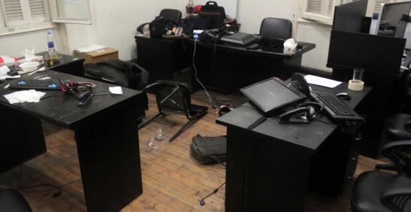 ECESR Office After the Raid